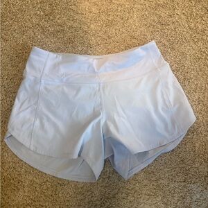 Lululemon Athletica Women's Sky Blue Athletic Shorts